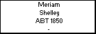 Meriam Shelley