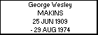 George Wesley MAKINS