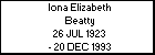 Iona Elizabeth Beatty