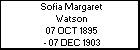 Sofia Margaret Watson