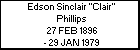 Edson Sinclair 