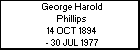 George Harold Phillips