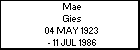 Mae Gies