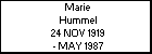 Marie Hummel
