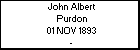 John Albert Purdon