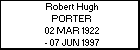 Robert Hugh PORTER