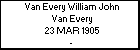 Van Every William John Van Every