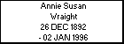 Annie Susan Wraight