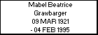 Mabel Beatrice Grawbarger