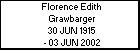 Florence Edith Grawbarger