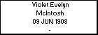 Violet Evelyn McIntosh