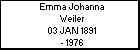 Emma Johanna Weiler