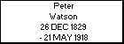 Peter Watson