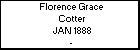 Florence Grace Cotter
