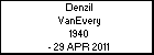Denzil VanEvery