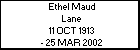 Ethel Maud Lane