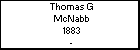 Thomas G McNabb