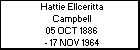 Hattie Ellceritta Campbell