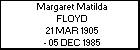 Margaret Matilda FLOYD