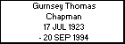 Gurnsey Thomas Chapman