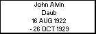 John Alvin Daub