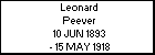 Leonard Peever
