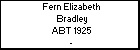Fern Elizabeth Bradley