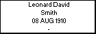Leonard David Smith