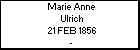 Marie Anne Ulrich