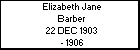 Elizabeth Jane Barber