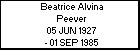Beatrice Alvina Peever