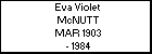 Eva Violet McNUTT