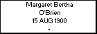 Margaret Bertha O'Brien