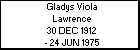 Gladys Viola Lawrence