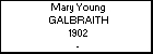 Mary Young GALBRAITH