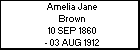 Amelia Jane Brown