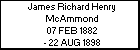 James Richard Henry McAmmond