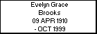 Evelyn Grace Brooks