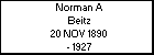 Norman A Beitz