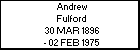 Andrew Fulford
