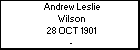 Andrew Leslie Wilson