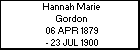 Hannah Marie Gordon