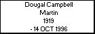 Dougal Campbell Martin