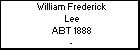 William Frederick Lee