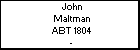 John Maltman