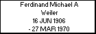 Ferdinand Michael A Weiler