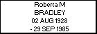 Roberta M BRADLEY