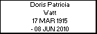 Doris Patricia Watt