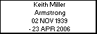 Keith Miller Armstrong