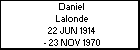 Daniel Lalonde